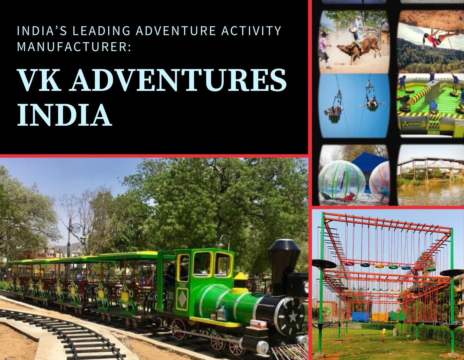 India S Leading Adventure Activity Manufacturer Vk Adventures India